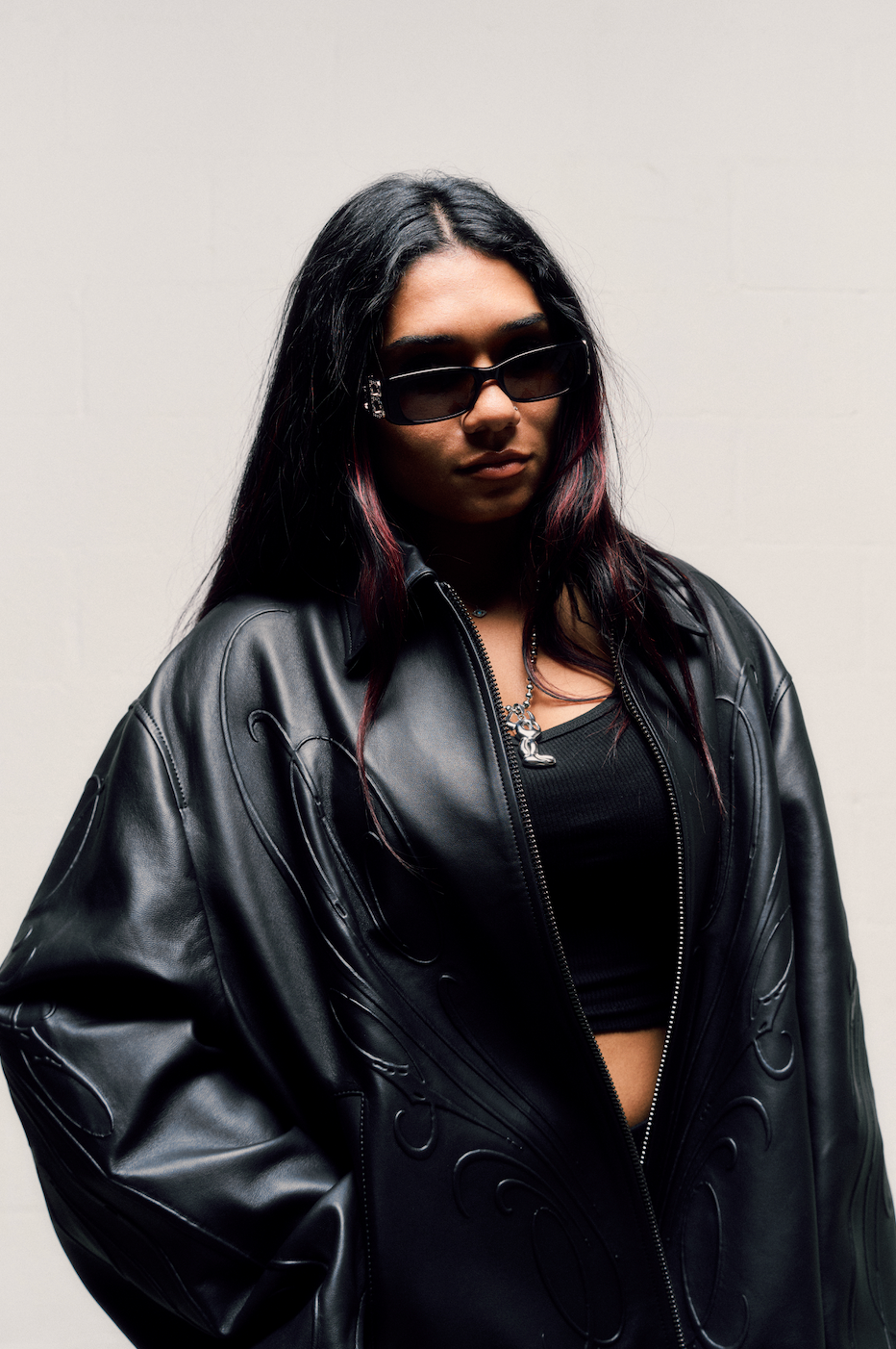 Obsidian Saint Leather Jacket