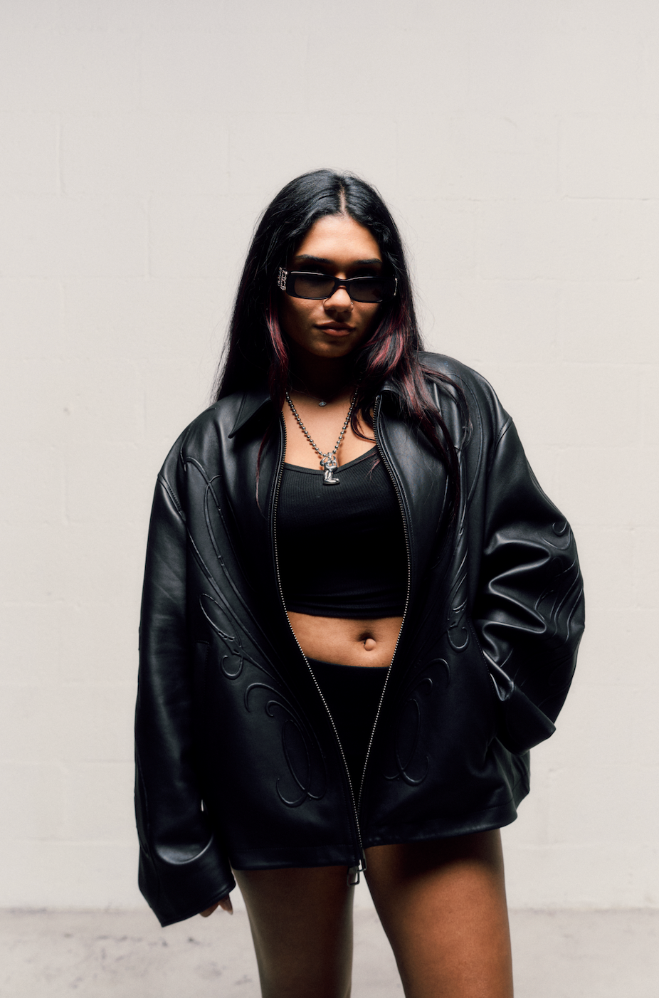 Obsidian Saint Leather Jacket